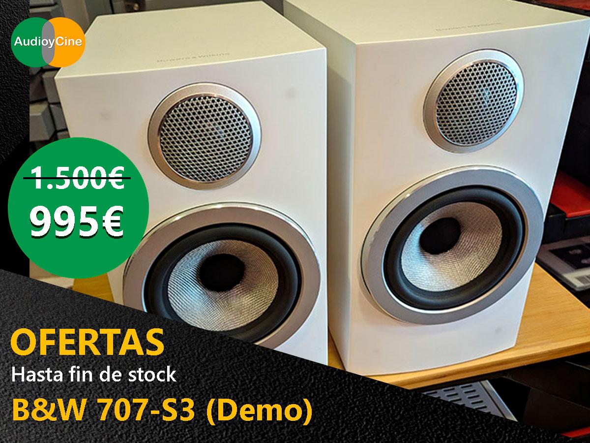 altavoces-Ofertas-B&W-707-S3-Demo